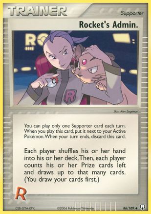 Rocket's Admin. (086/109) [Team Rocket Returns] Normal - Uncommon