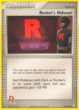 Rocket's Hideout (087/109) [Team Rocket Returns] Normal - Uncommon