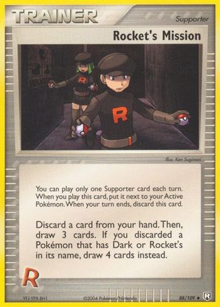 Rocket's Mission (088/109) [Team Rocket Returns] Normal - Uncommon