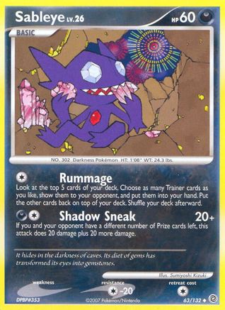 Sableye (063/132) [Secret Wonders] Normal - Uncommon