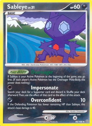Sableye (048/100) [Stormfront] Normal - Uncommon