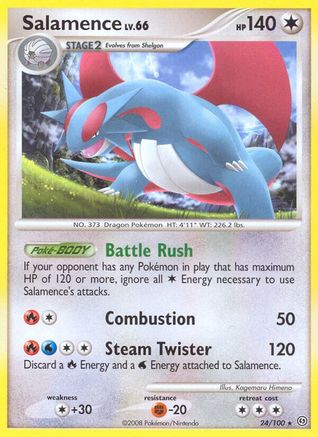 Salamence (24/100) [Stormfront] Normal - Rare