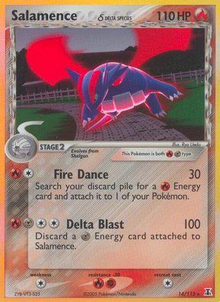 Salamence (Delta Species) (014/113) [Delta Species] Holofoil - Holo Rare