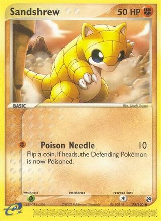 Sandshrew (075/100) [Sandstorm] Normal - Common