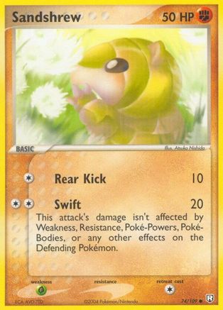Sandshrew (074/109) [Team Rocket Returns] Normal - Common