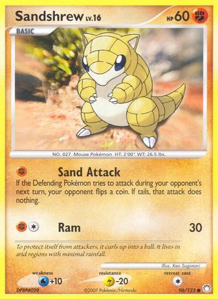 Sandshrew (096/123) [Mysterious Treasures] Normal - Common