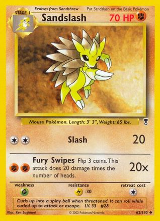 Sandslash (62/110) [Legendary Collection] Normal - Uncommon