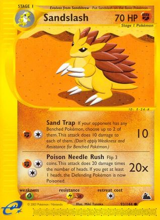 Sandslash (93/144) [Skyridge] Normal - Common