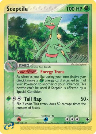 Sceptile (20/109) [Ruby and Sapphire] Normal - Rare