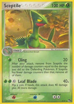 Sceptile (4/17) [POP Series 1] Normal - Rare