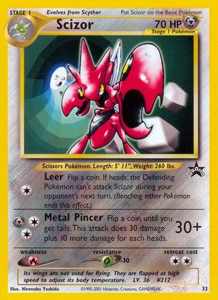 Scizor (033/53) [WoTC Promo] Normal - Promo