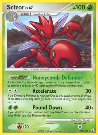 Scizor (25/100) [Stormfront] Normal - Rare