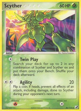 Scyther (46/115) [Unseen Forces] Normal - Uncommon