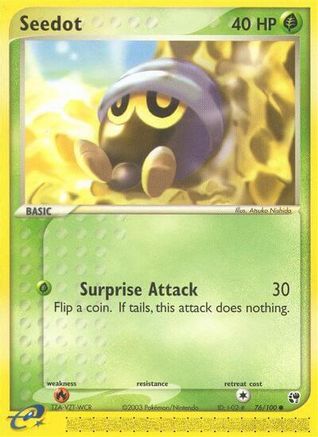 Seedot (076/100) [Sandstorm] Normal - Common