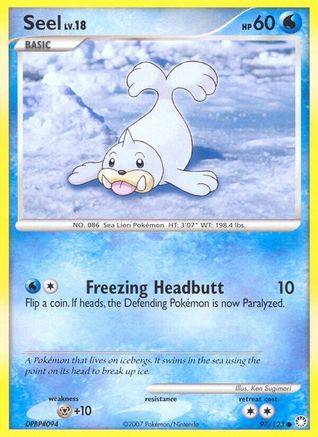 Seel (097/123) [Mysterious Treasures] Normal - Common