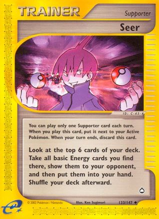 Seer (133/147) [Aquapolis] Normal - Uncommon