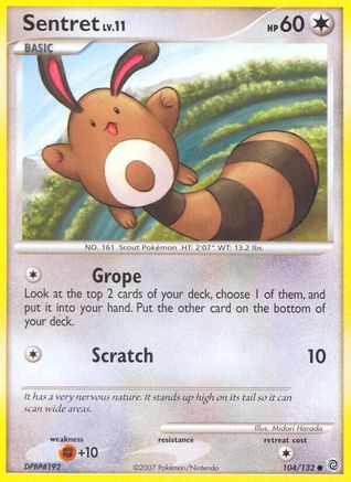 Sentret (104/132) [Secret Wonders] Normal - Common