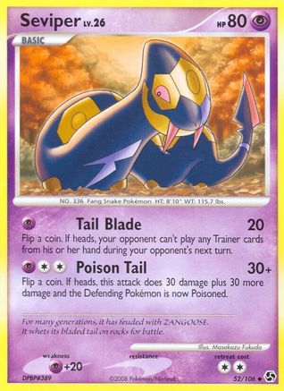 Seviper (52/106) [Great Encounters] Normal - Uncommon