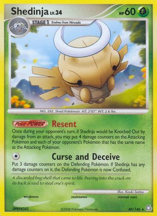 Shedinja (40/146) [Legends Awakened] Normal - Rare