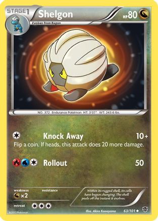 Shelgon (63/101) [Plasma Blast] Normal - Uncommon