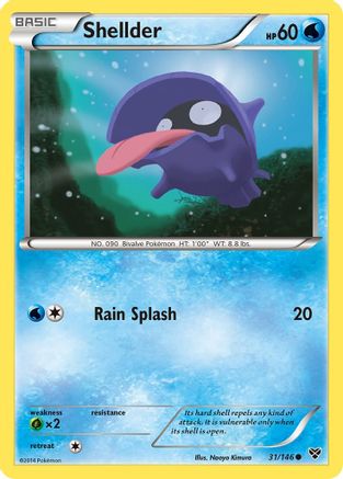 Shellder (31/146) [XY Base Set] Normal - Common