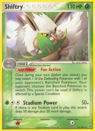 Shiftry (25/107) [Deoxys] Normal - Rare