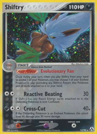 Shiftry (12/92) [Legend Maker] Holofoil - Holo Rare