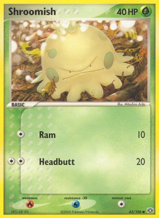 Shroomish (63/106) [Emerald] Normal - Common