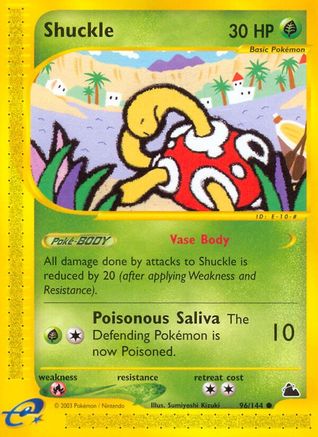 Shuckle (96/144) [Skyridge] Normal - Common