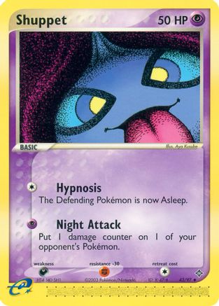 Shuppet (43/97) [Dragon] Normal - Uncommon