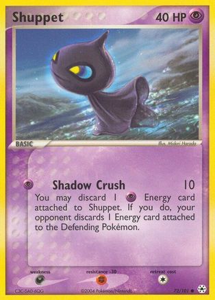 Shuppet (72/101) [Hidden Legends] Reverse Holofoil - Common
