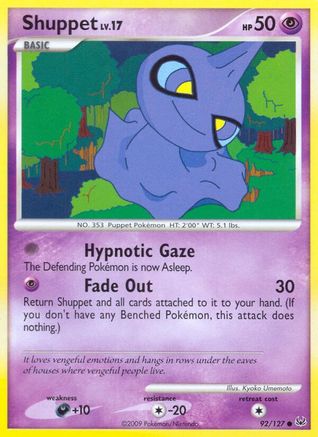 Shuppet (092/127) [Platinum] Normal - Common