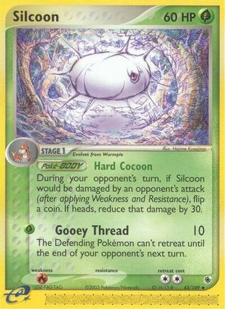 Silcoon (43/109) [Ruby and Sapphire] Normal - Uncommon