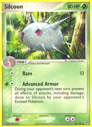Silcoon (46/107) [Deoxys] Normal - Uncommon