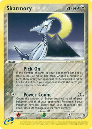 Skarmory (021/97) [Dragon] Normal - Rare