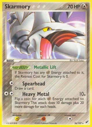 Skarmory (26/107) [Deoxys] Normal - Rare