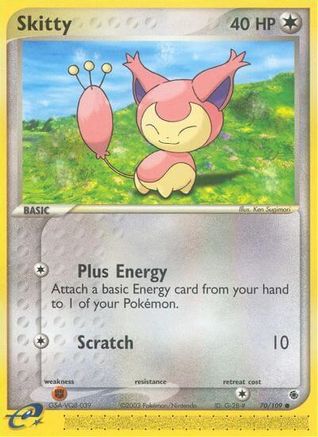 Skitty (070/109) [Ruby and Sapphire] Normal - Common