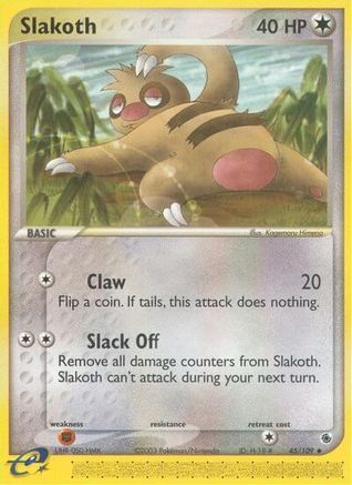 Slakoth (45/109) [Ruby and Sapphire] Normal - Uncommon
