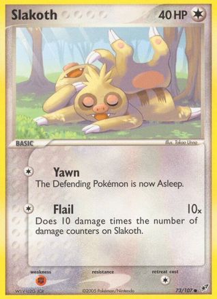 Slakoth (073/107) [Deoxys] Normal - Common
