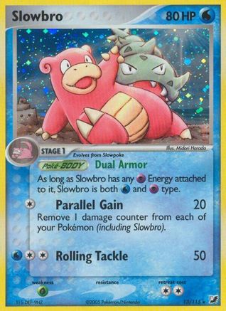 Slowbro (13/115) [Unseen Forces] Holofoil - Holo Rare