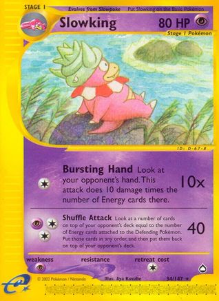 Slowking (34/147) [Aquapolis] Normal - Rare