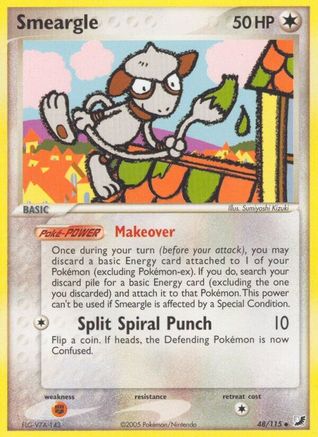 Smeargle (48/115) [Unseen Forces] Normal - Uncommon