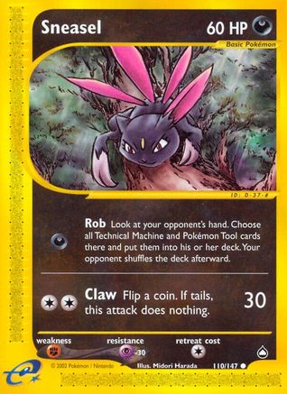 Sneasel (110/147) [Aquapolis] Normal - Common