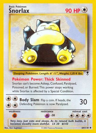 Snorlax (064/110) [Legendary Collection] Normal - Uncommon