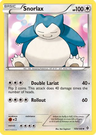 Snorlax (109/149) [Boundaries Crossed] Normal - Uncommon