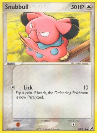 Snubbull (074/115) [Unseen Forces] Normal - Common