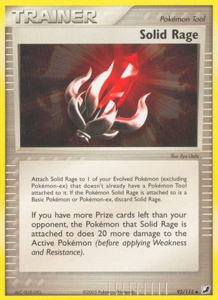 Solid Rage (92/115) [Unseen Forces] Normal - Uncommon