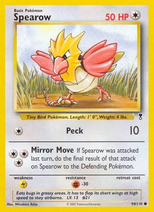 Spearow (94/110) [Legendary Collection] Normal - Common