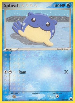Spheal (065/92) [Legend Maker] Normal - Common