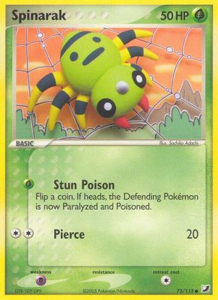 Spinarak (075/115) [Unseen Forces] Normal - Common